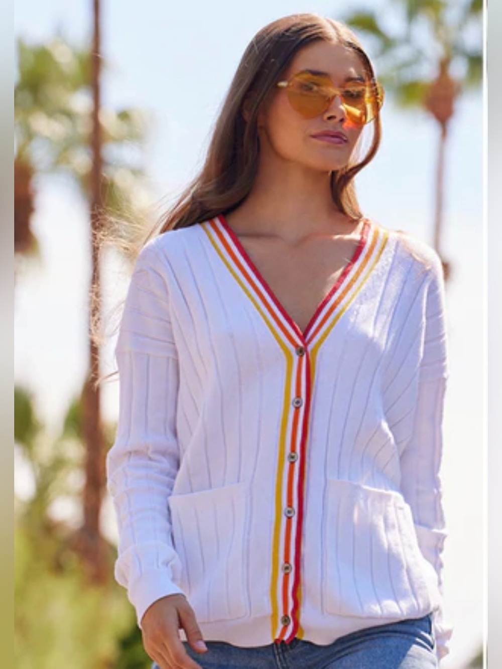 NWT Minnie Rose Cable Knit Cardigan (M)
